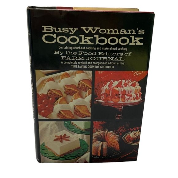 Busy Womans Cookbook by Farm Journal 1971 Make Ahead Recipes Short Cuts - Picture 1 of 10